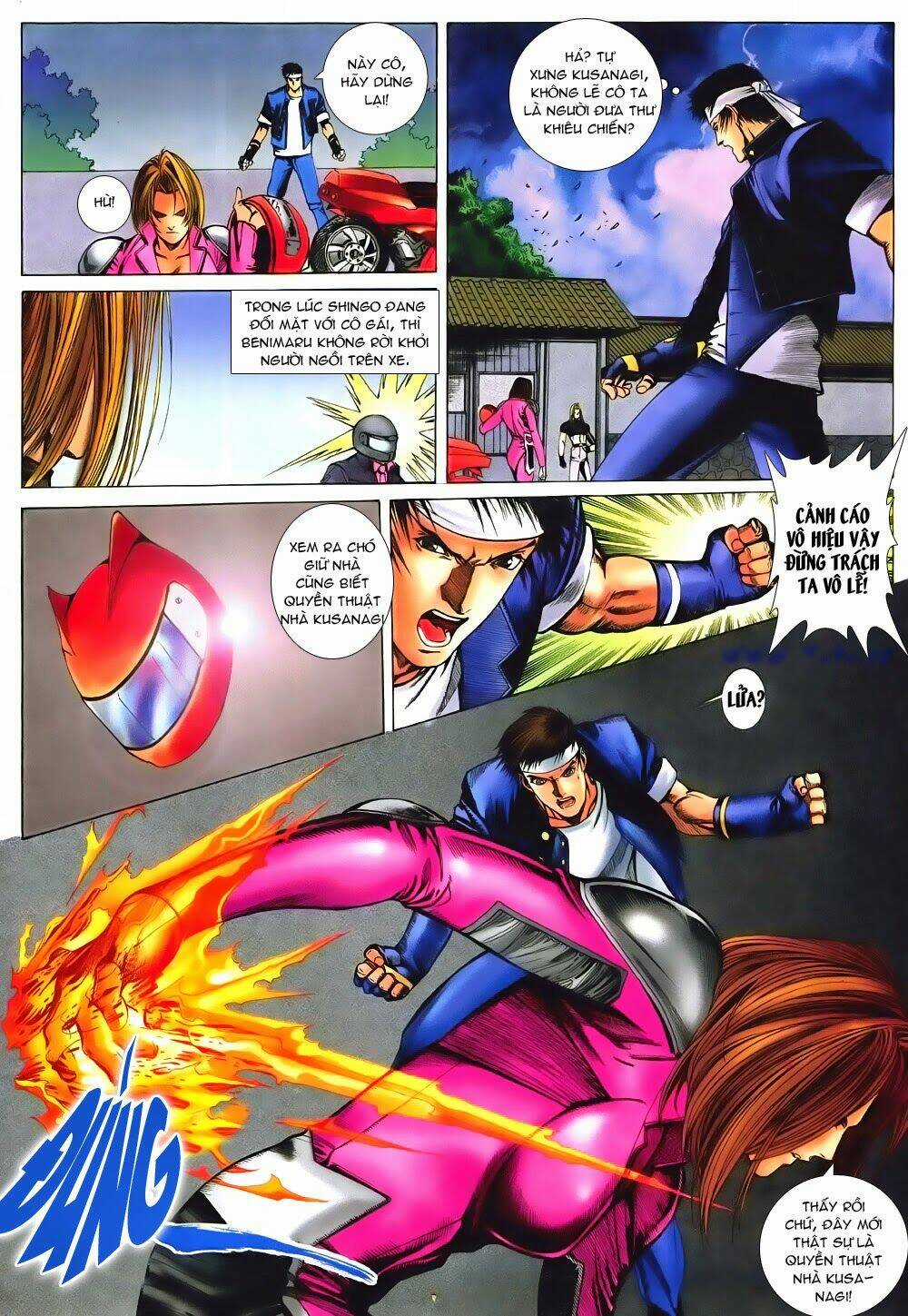 King of Fighters Zillion Chapter 11 trang 23