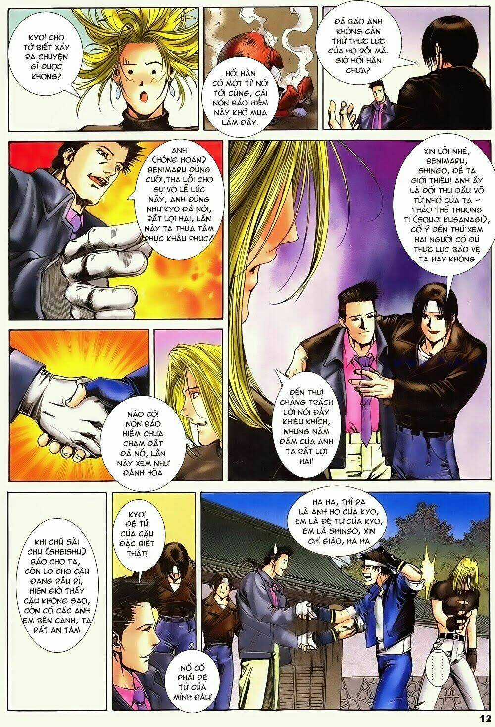 King of Fighters Zillion Chapter 12 trang 10