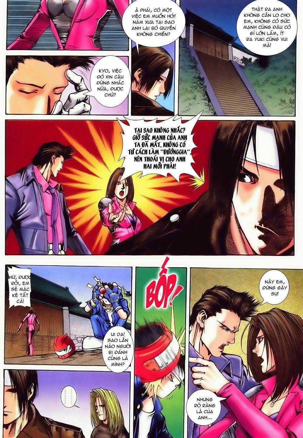 King of Fighters Zillion Chapter 12 trang 11