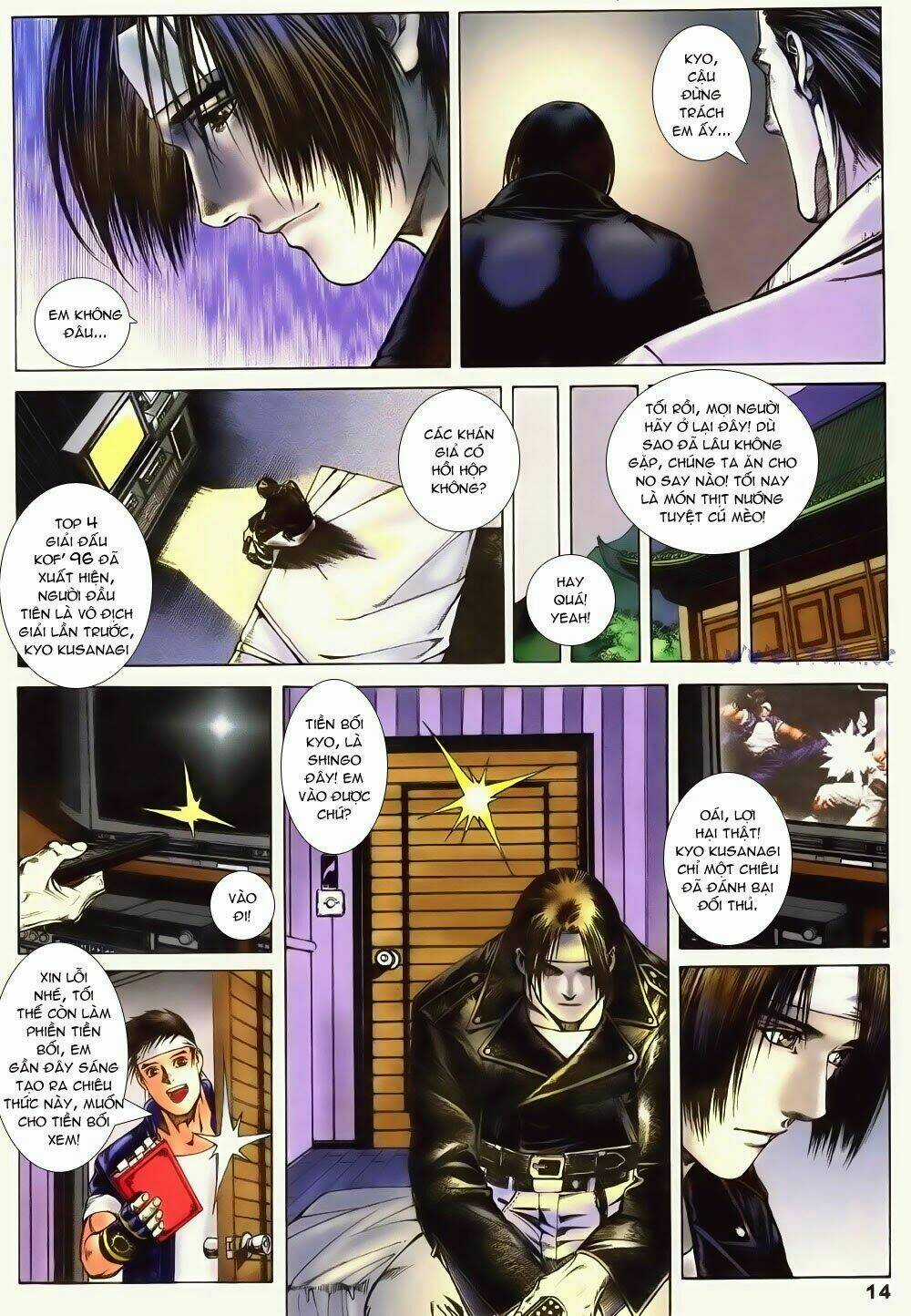 King of Fighters Zillion Chapter 12 trang 12