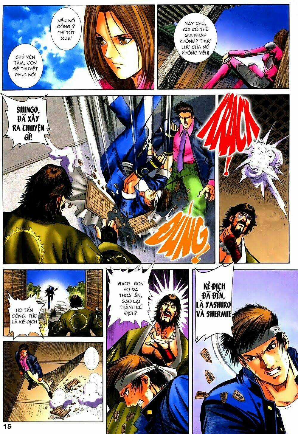 King of Fighters Zillion Chapter 13 trang 14