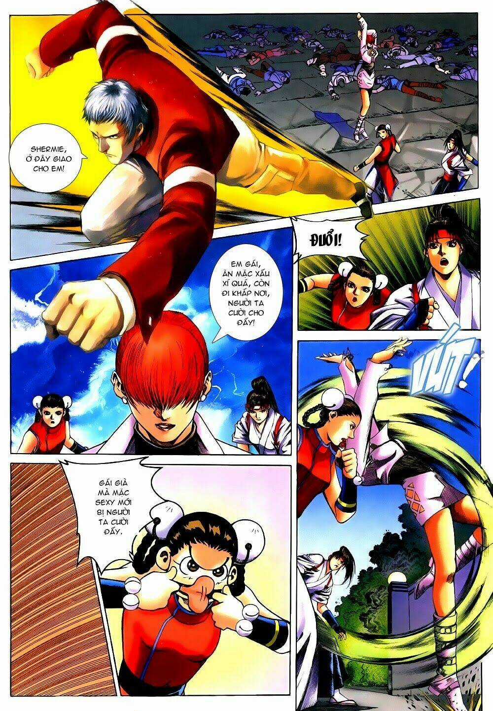 King of Fighters Zillion Chapter 13 trang 17