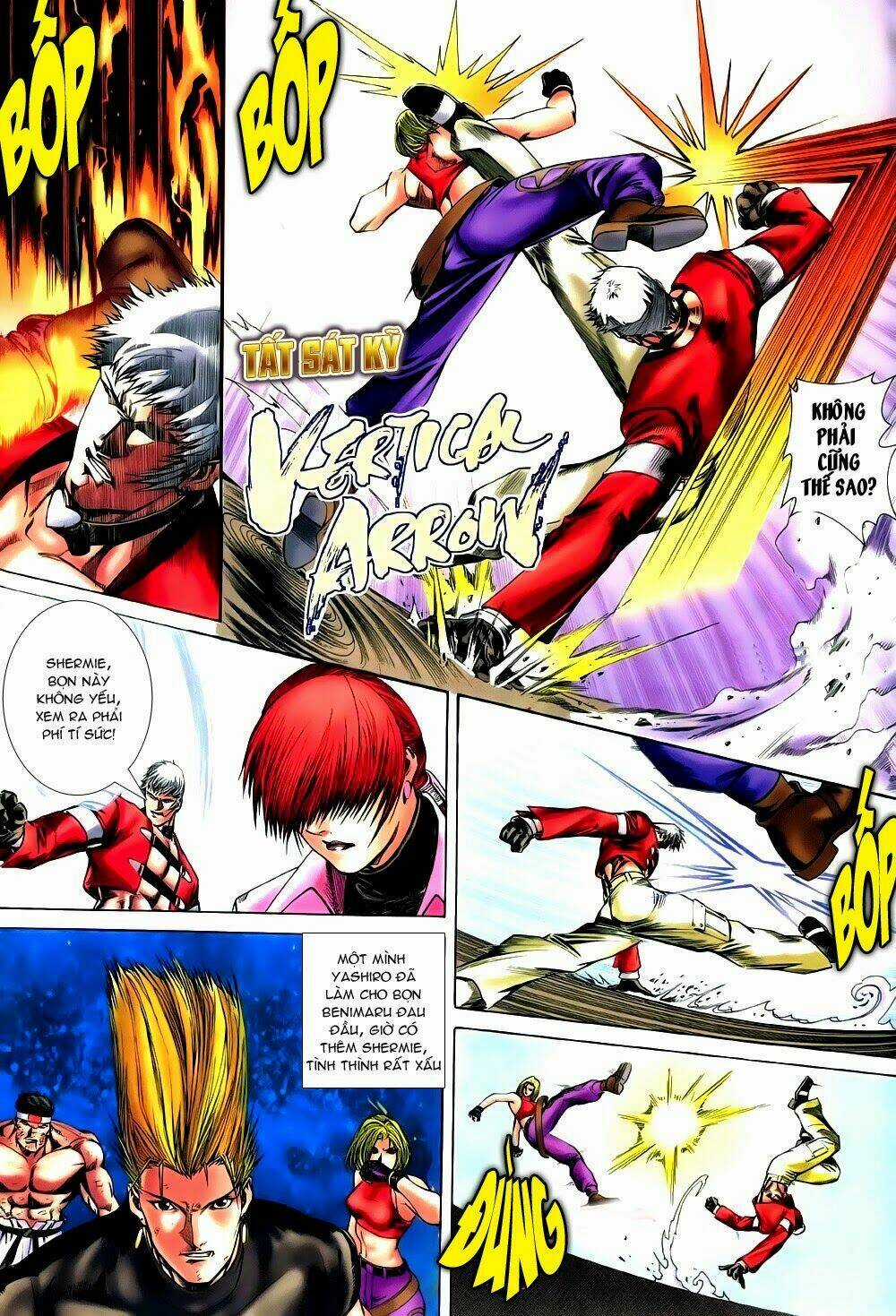 King of Fighters Zillion Chapter 14 trang 10