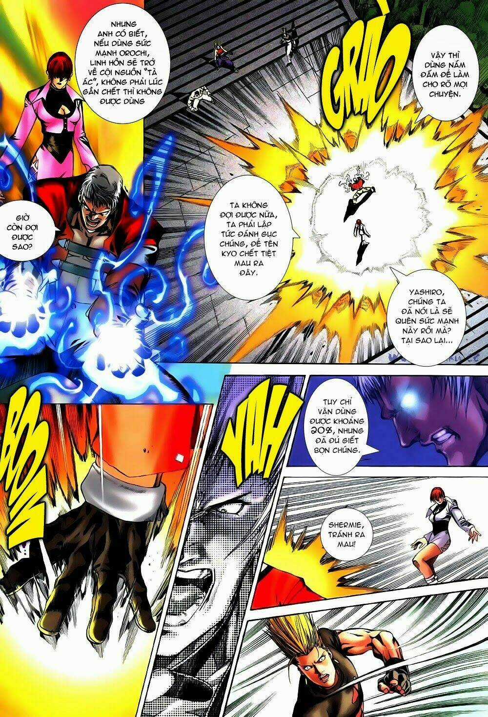 King of Fighters Zillion Chapter 14 trang 13