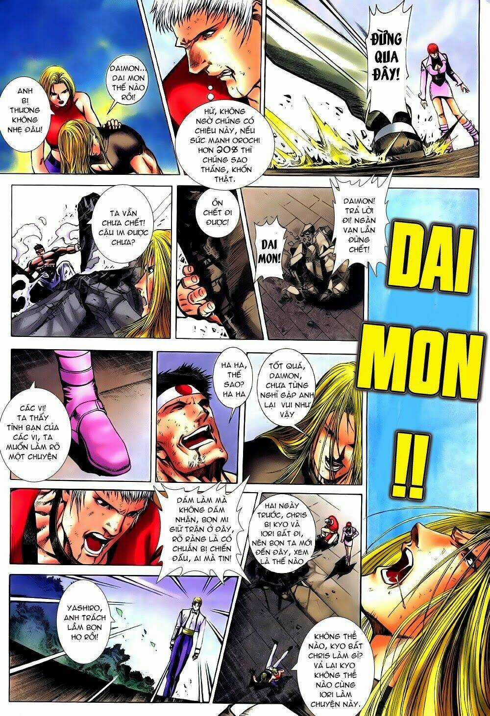 King of Fighters Zillion Chapter 14 trang 19