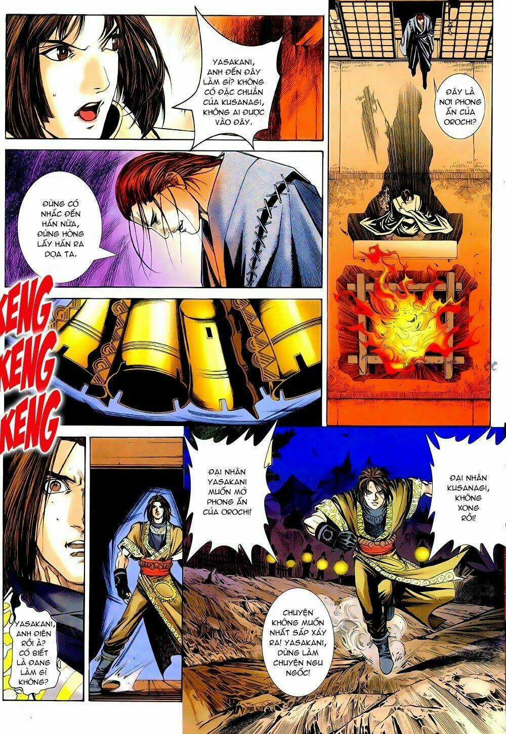 King of Fighters Zillion Chapter 2 trang 14