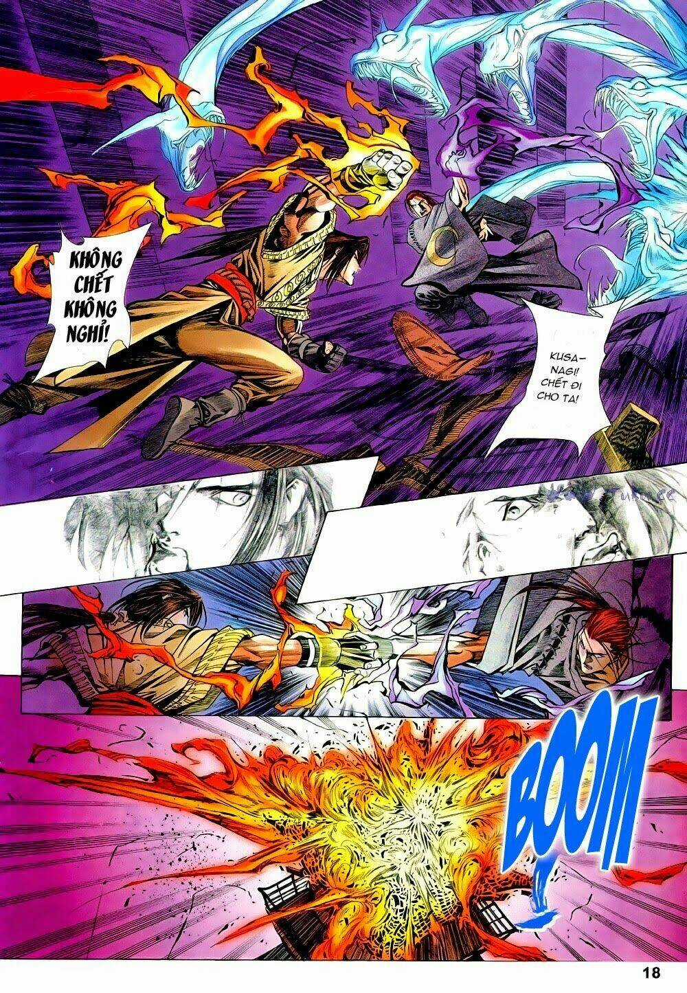 King of Fighters Zillion Chapter 2 trang 17