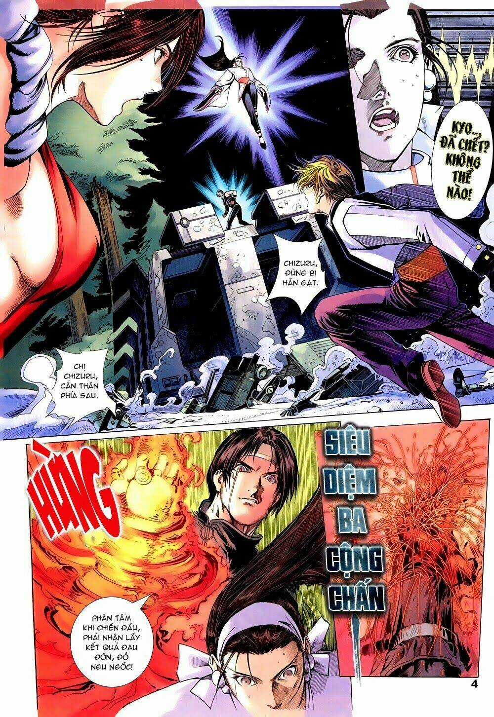 King of Fighters Zillion Chapter 2 trang 3