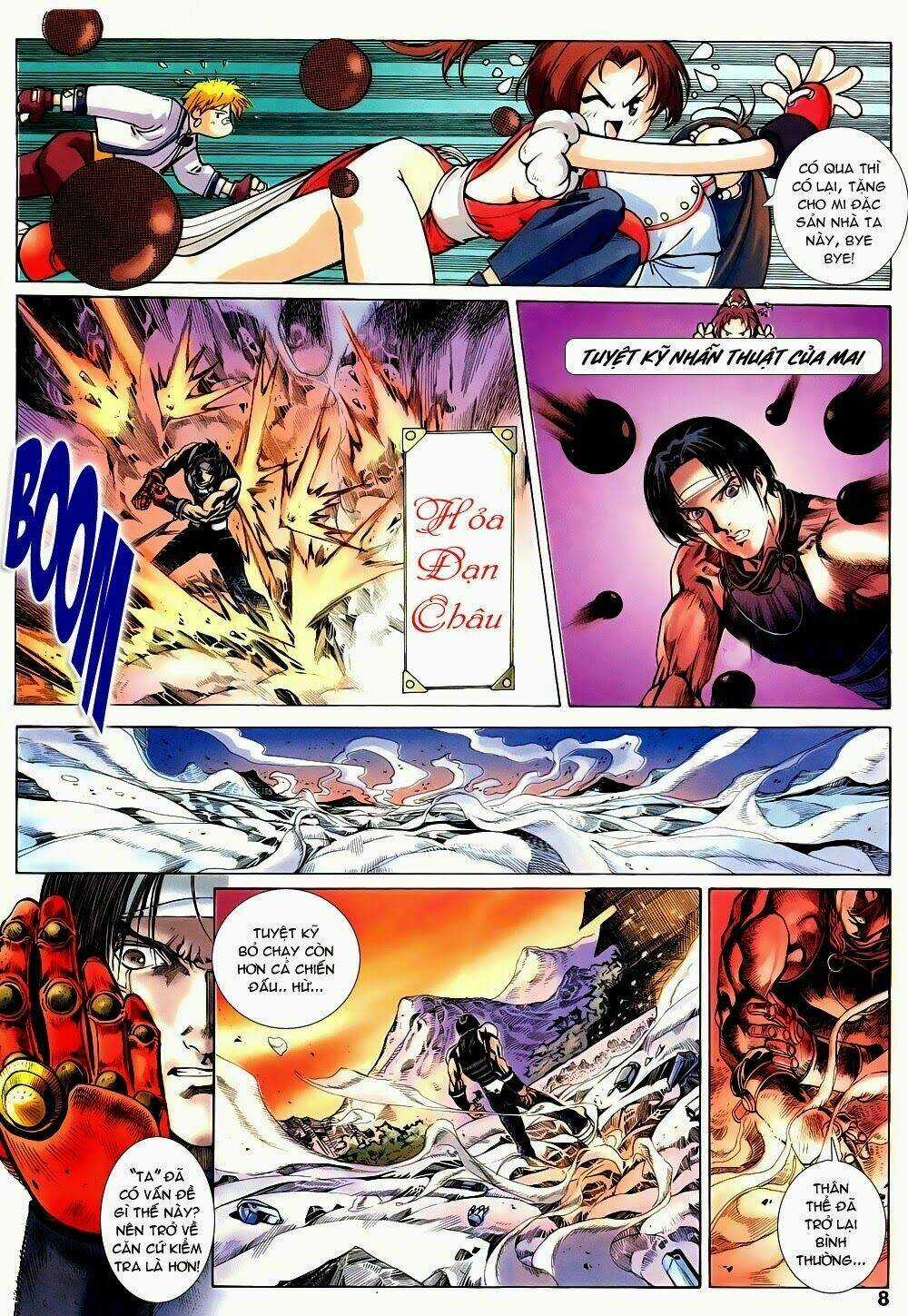 King of Fighters Zillion Chapter 2 trang 7