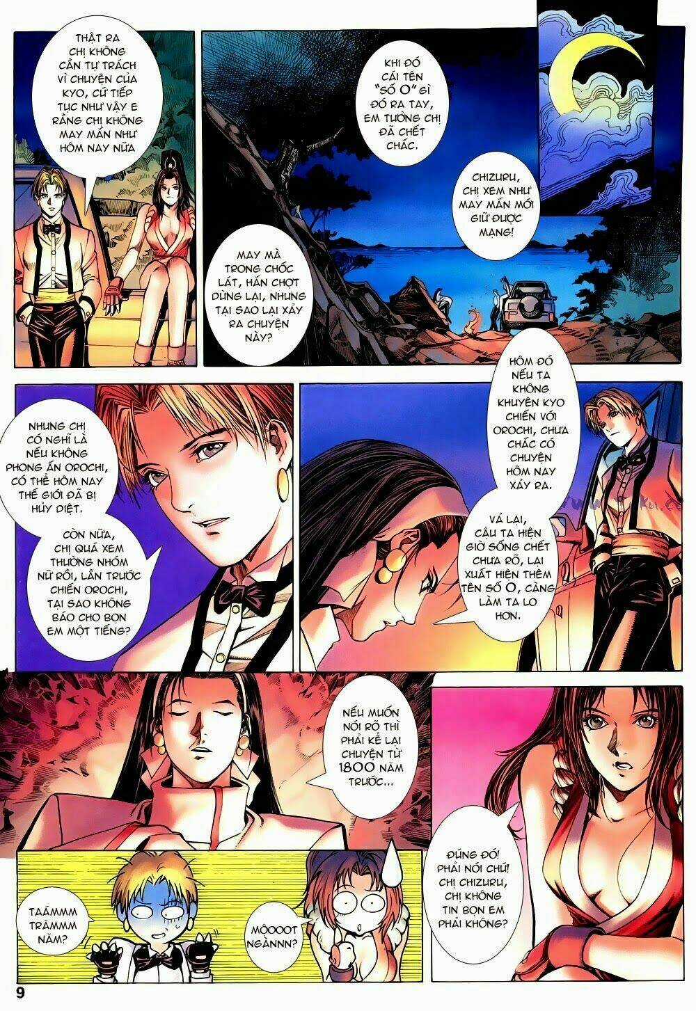 King of Fighters Zillion Chapter 2 trang 8
