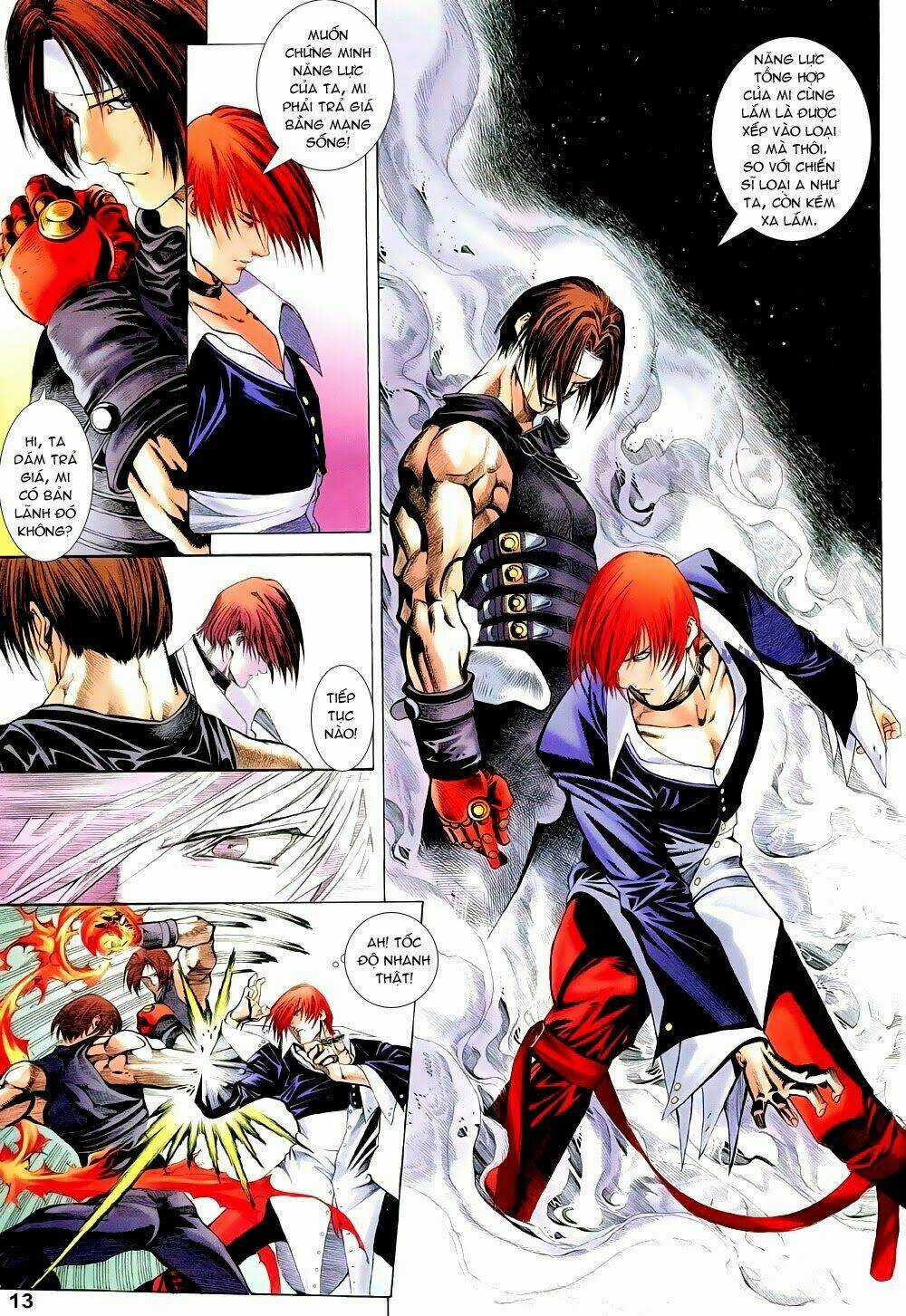 King of Fighters Zillion Chapter 3 trang 12