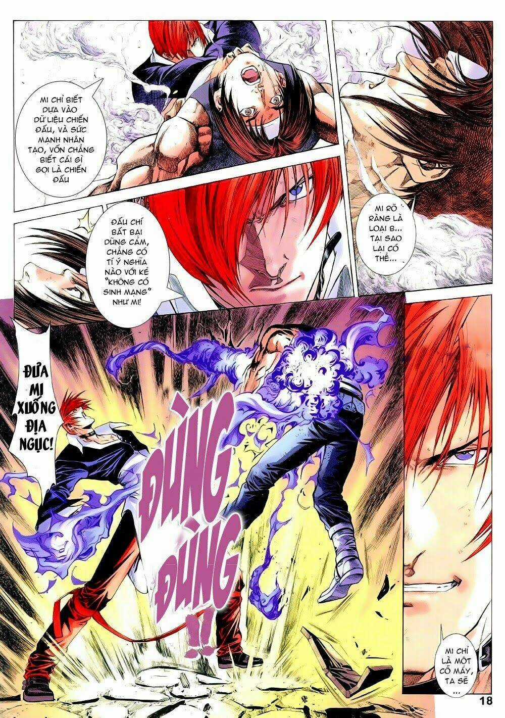 King of Fighters Zillion Chapter 3 trang 16