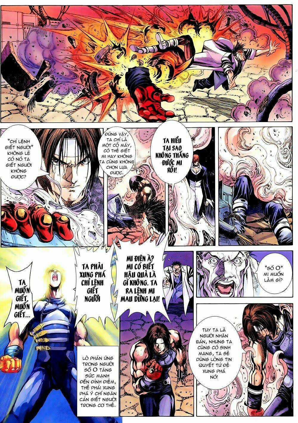 King of Fighters Zillion Chapter 3 trang 17