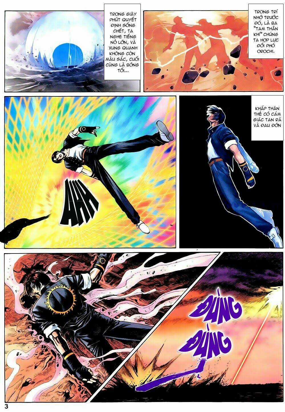 King of Fighters Zillion Chapter 3 trang 2