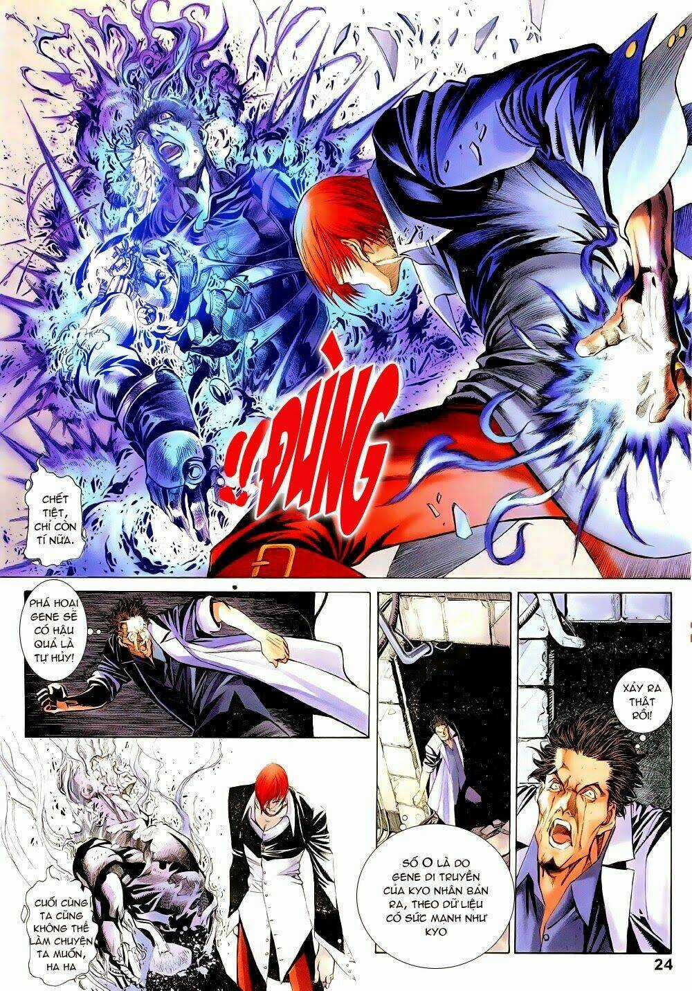 King of Fighters Zillion Chapter 3 trang 22