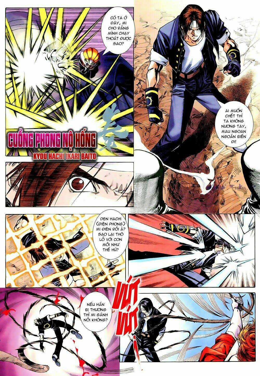 King of Fighters Zillion Chapter 3 trang 4