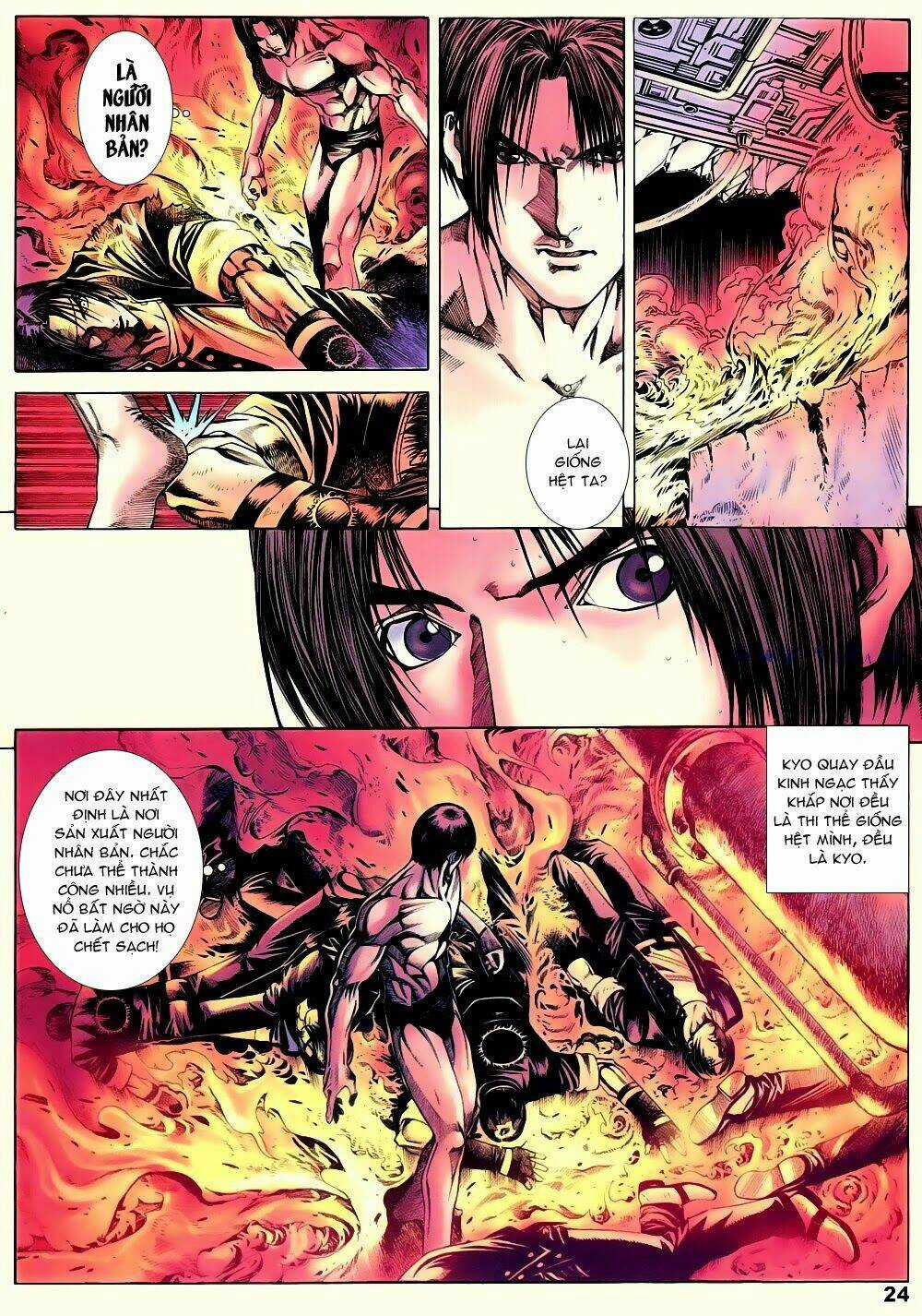 King of Fighters Zillion Chapter 4 trang 22