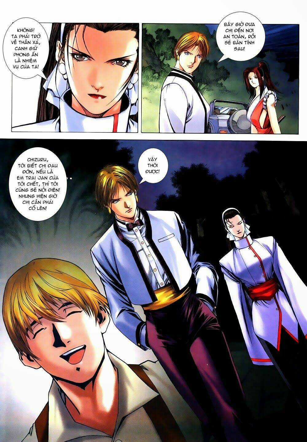 King of Fighters Zillion Chapter 5 trang 14