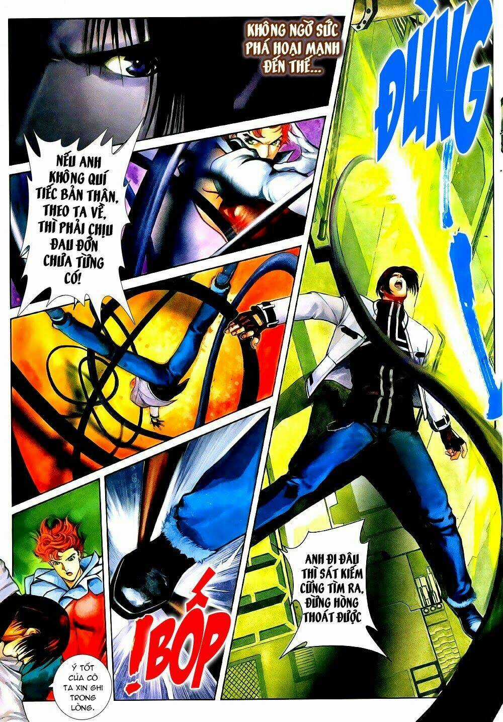 King of Fighters Zillion Chapter 5 trang 19