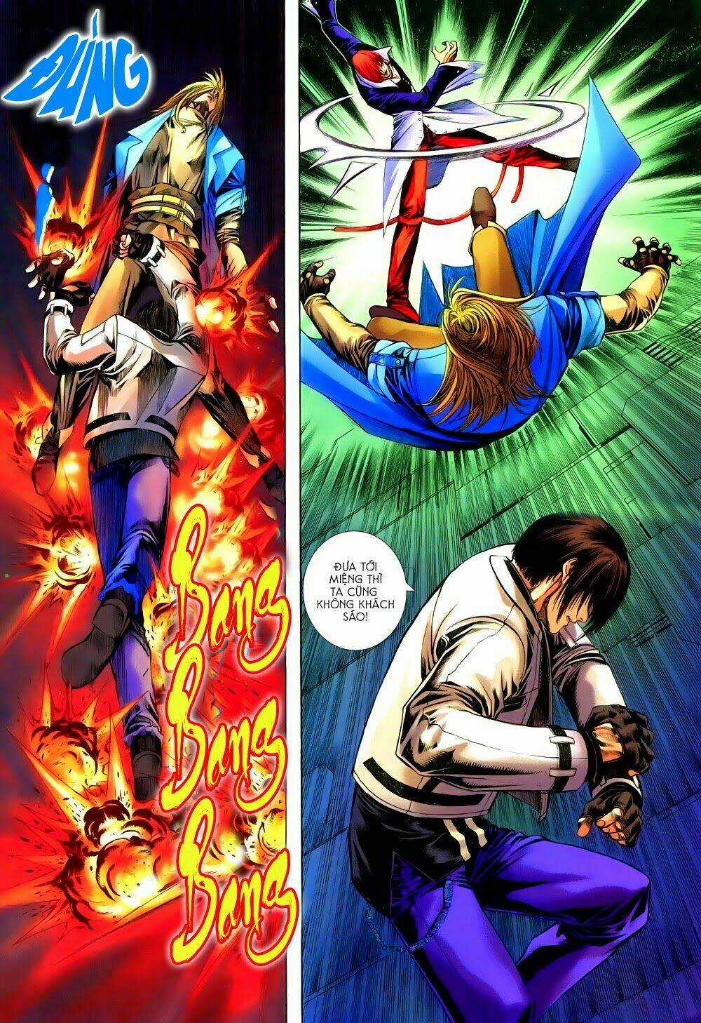 King of Fighters Zillion Chapter 7 trang 15