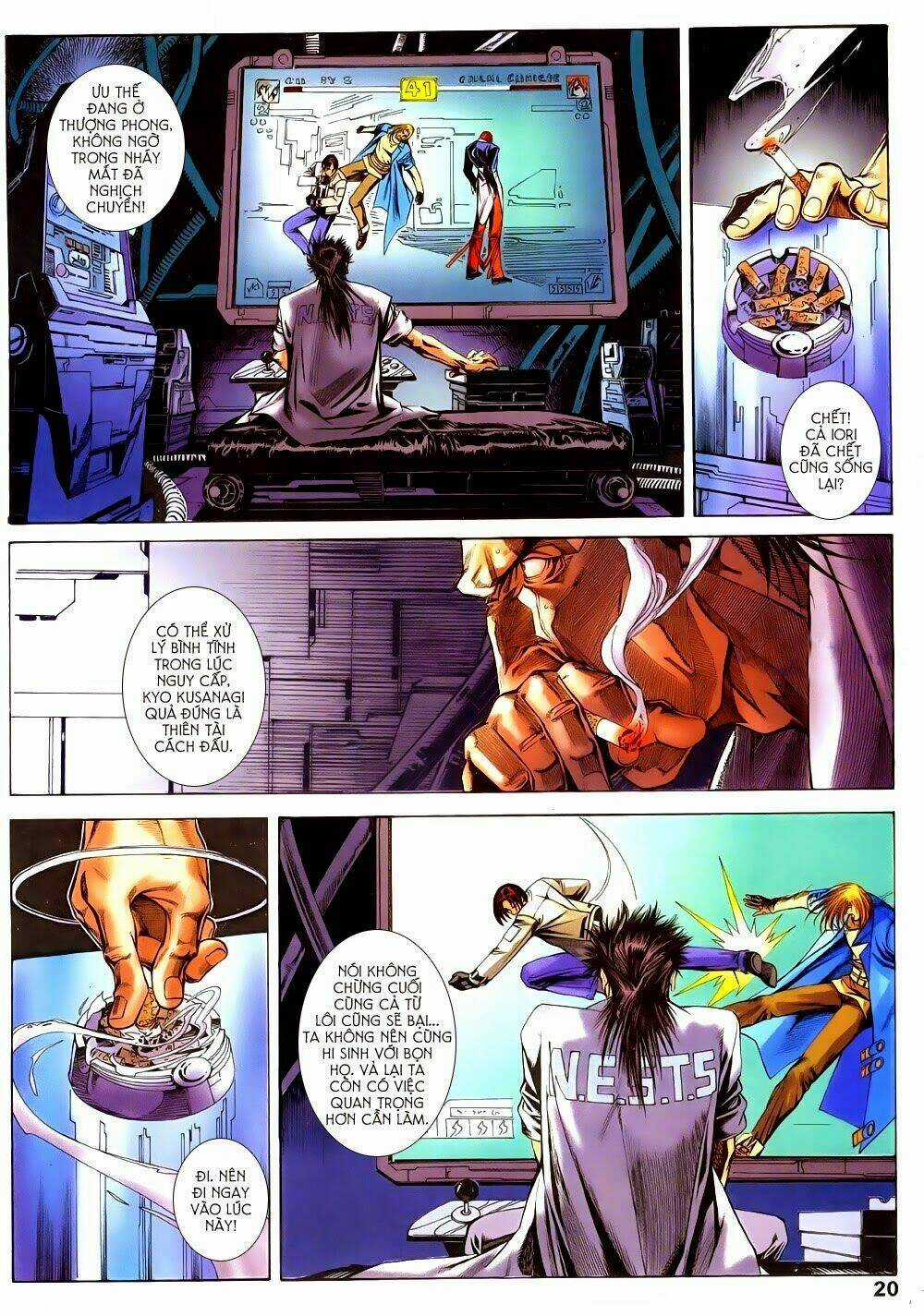King of Fighters Zillion Chapter 7 trang 16