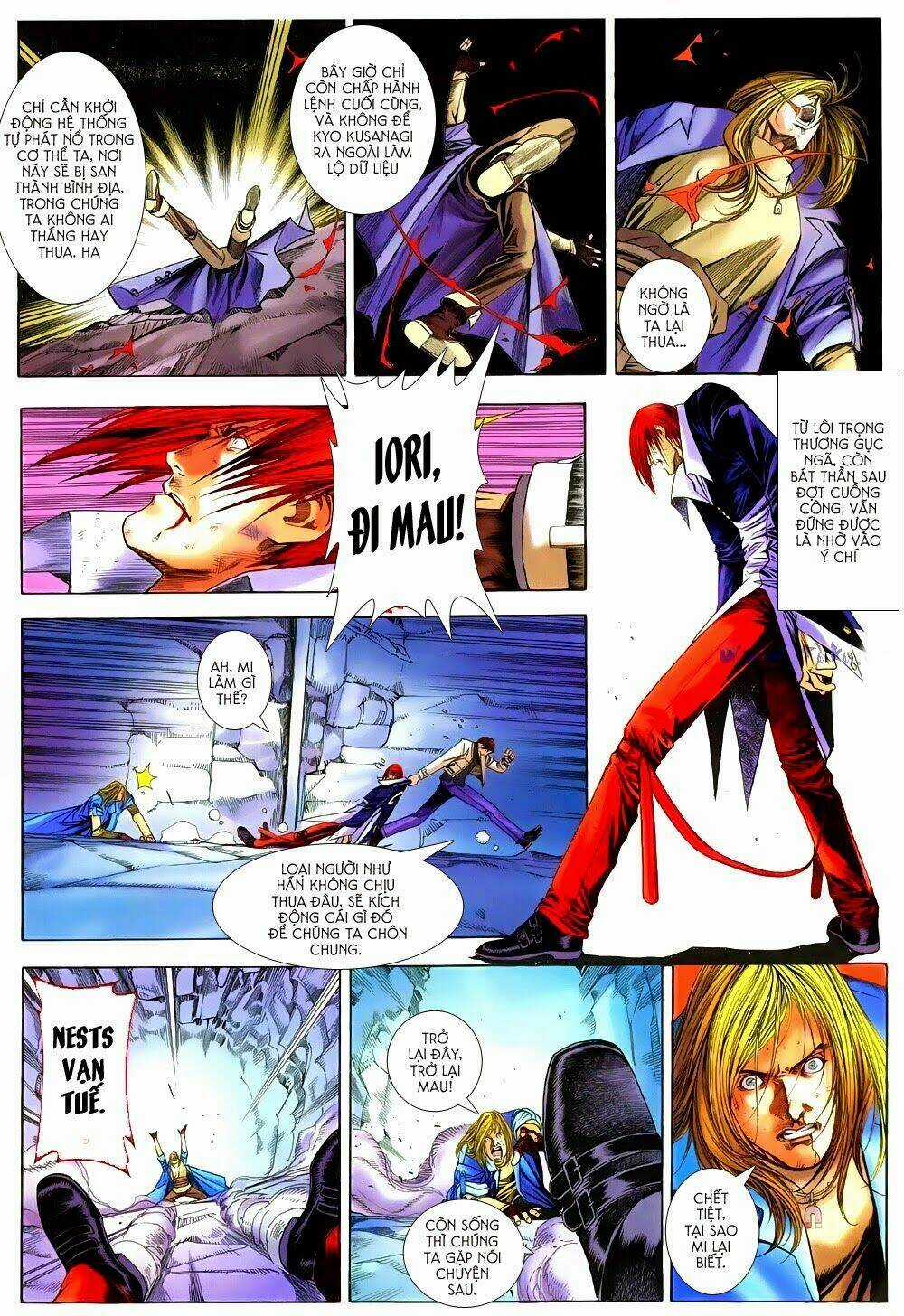 King of Fighters Zillion Chapter 7 trang 22