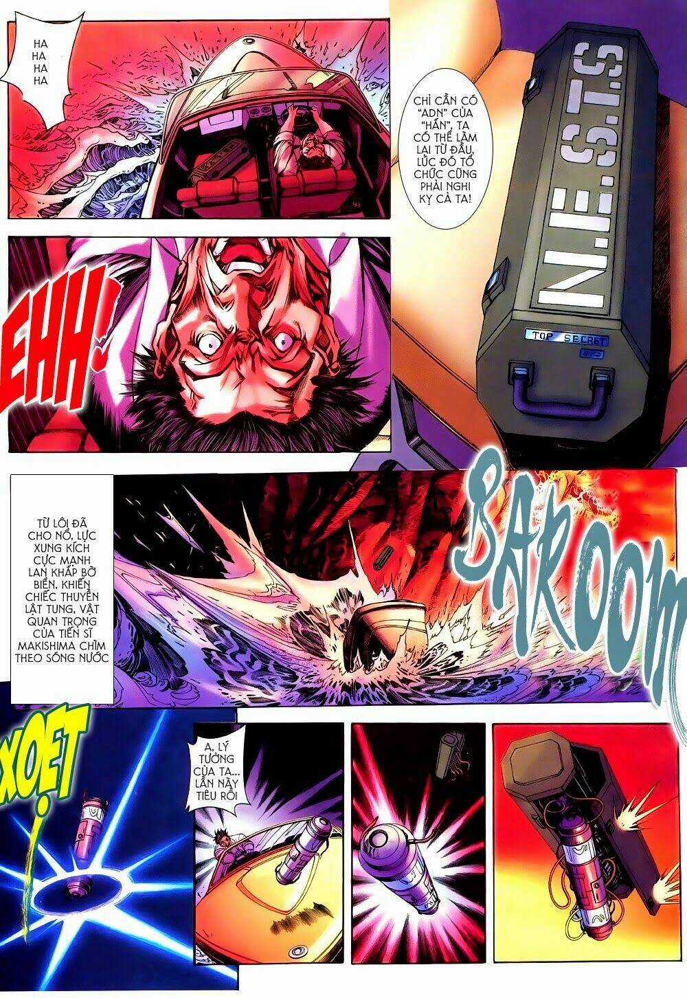 King of Fighters Zillion Chapter 7 trang 23