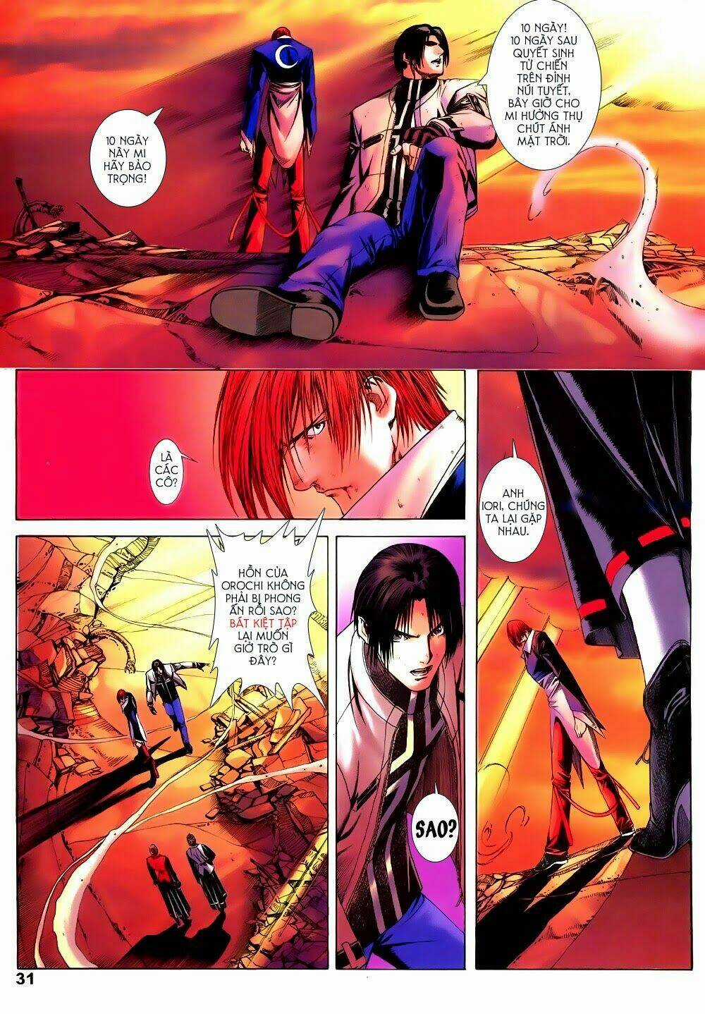 King of Fighters Zillion Chapter 7 trang 27
