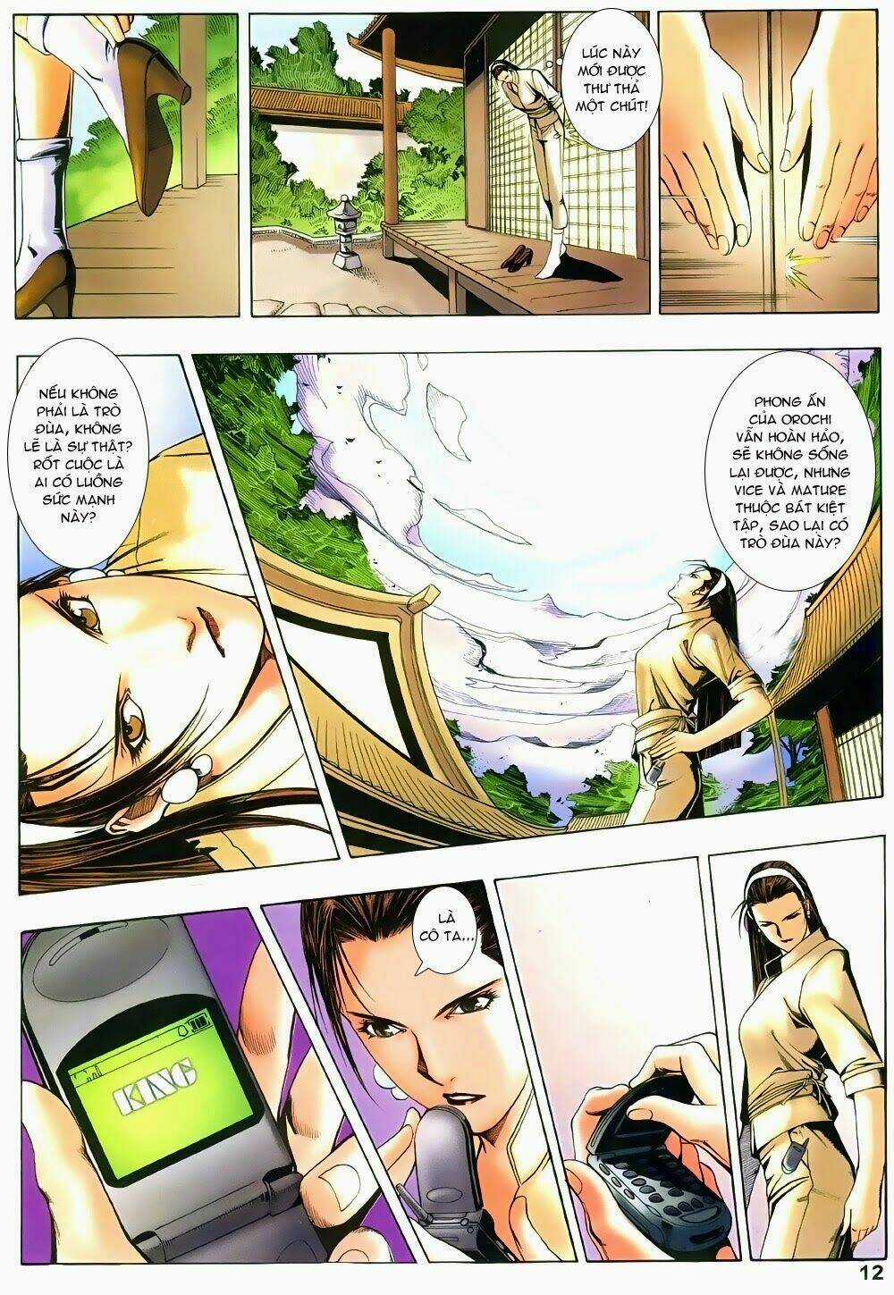 King of Fighters Zillion Chapter 8 trang 10