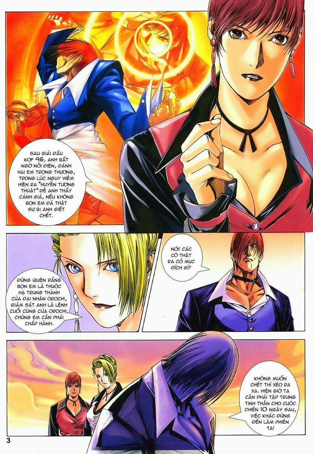 King of Fighters Zillion Chapter 8 trang 2