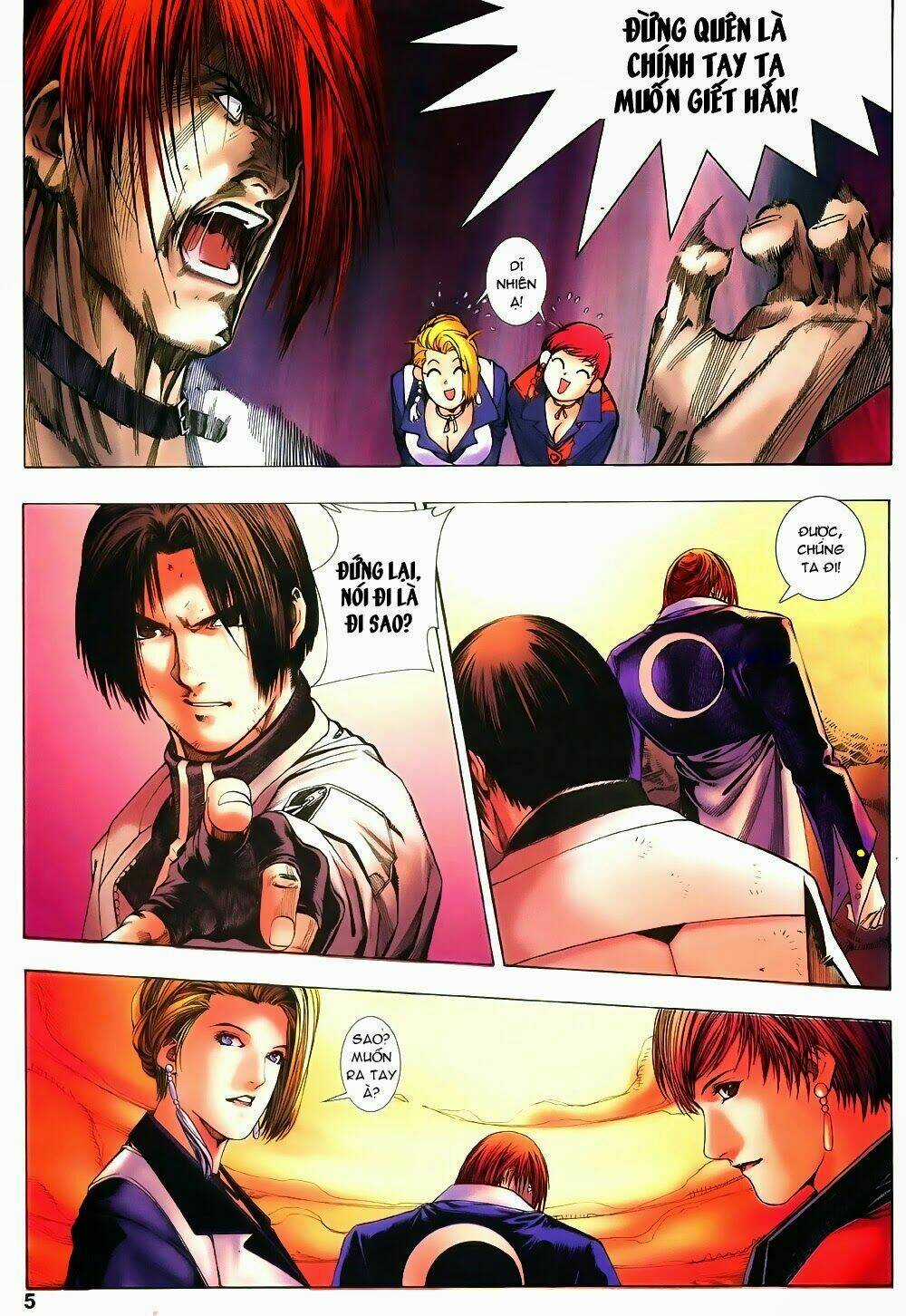 King of Fighters Zillion Chapter 8 trang 4