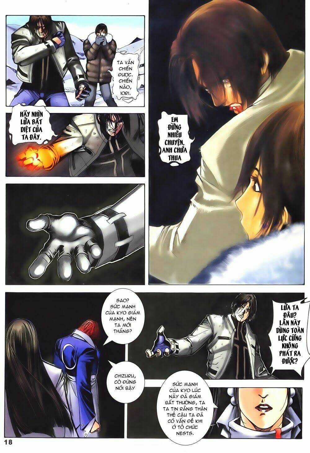 King of Fighters Zillion Chapter 9 trang 12