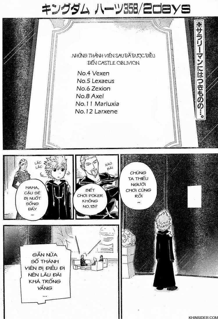 Kingdom Hearts: 358/2 Days Chapter 3 trang 3