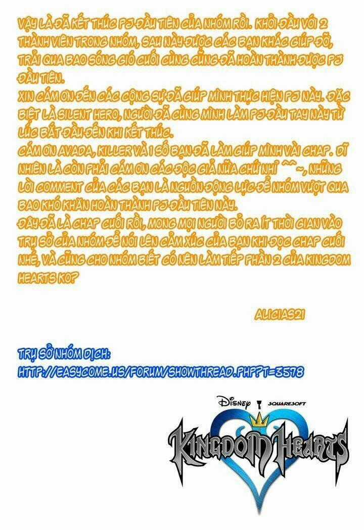 Kingdom Hearts Chapter 43 trang 18