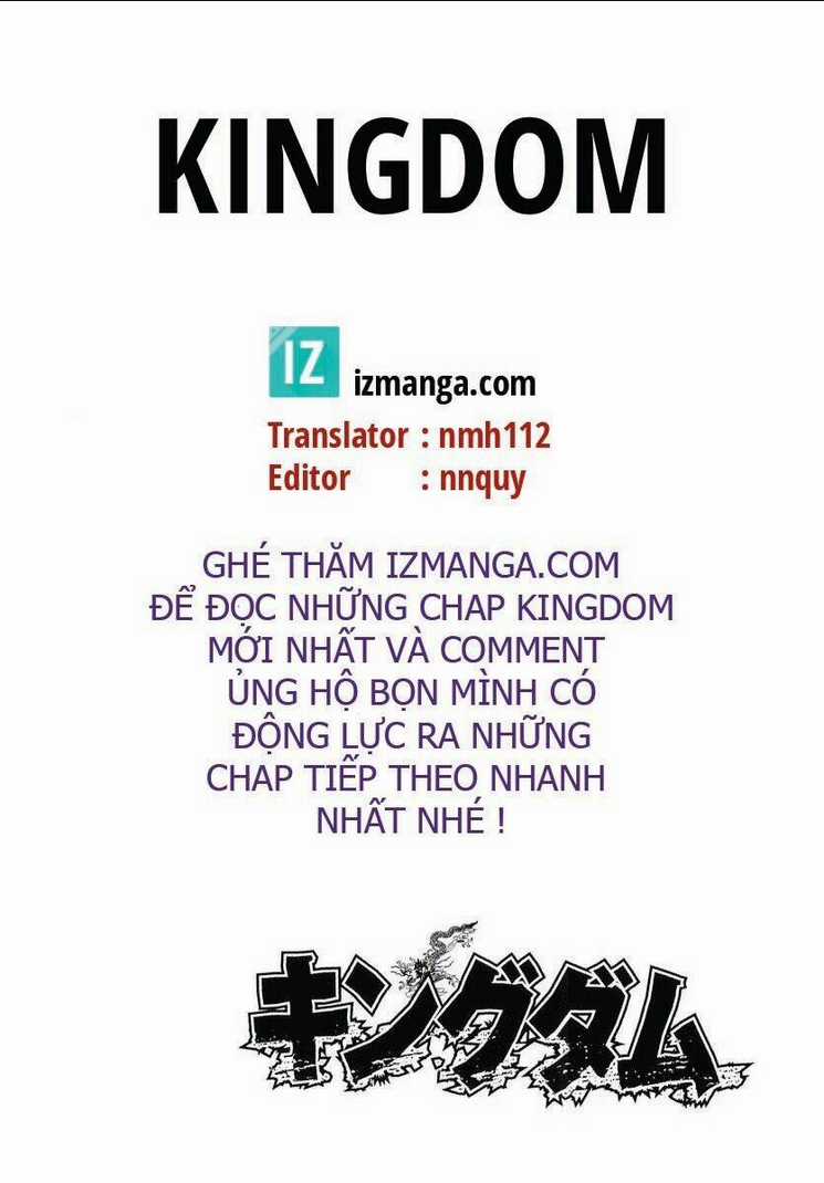 Kingdom - Vương Giả Thiên Hạ Chapter 1 trang 8