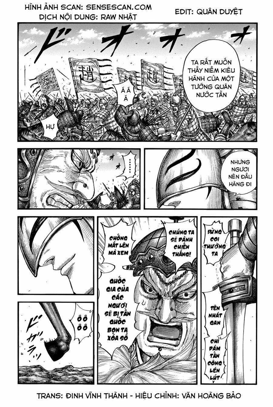 Kingdom - Vương Giả Thiên Hạ Chapter 711 trang 1