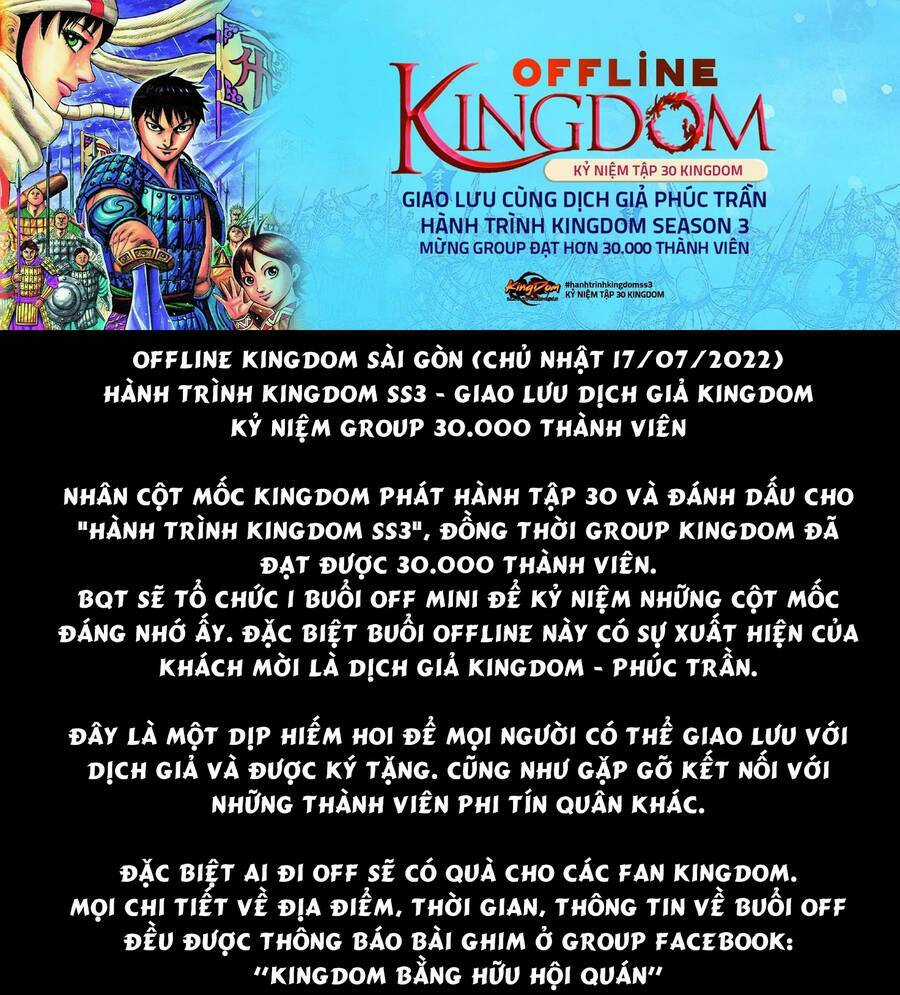 Kingdom - Vương Giả Thiên Hạ Chapter 725 trang 0