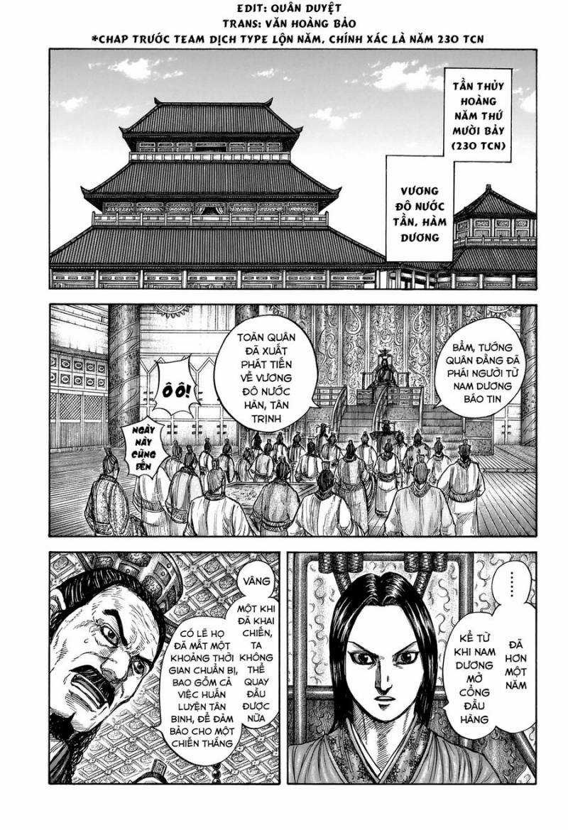 Kingdom - Vương Giả Thiên Hạ Chapter 813 trang 2