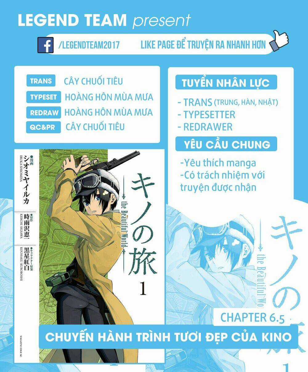 Kino No Tabi - The Beautiful World Chapter 6.5 trang 3