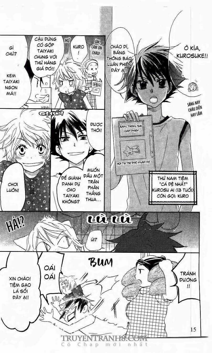 Kirameki Gingachou Shoutengai Chapter 1 trang 12