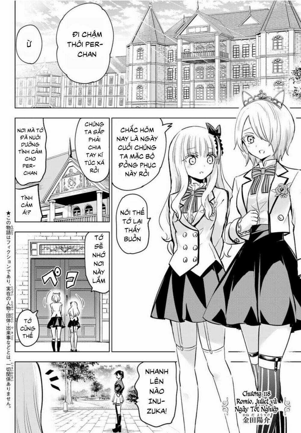 Kishuku Gakkou No Juliet Chapter 118 trang 3