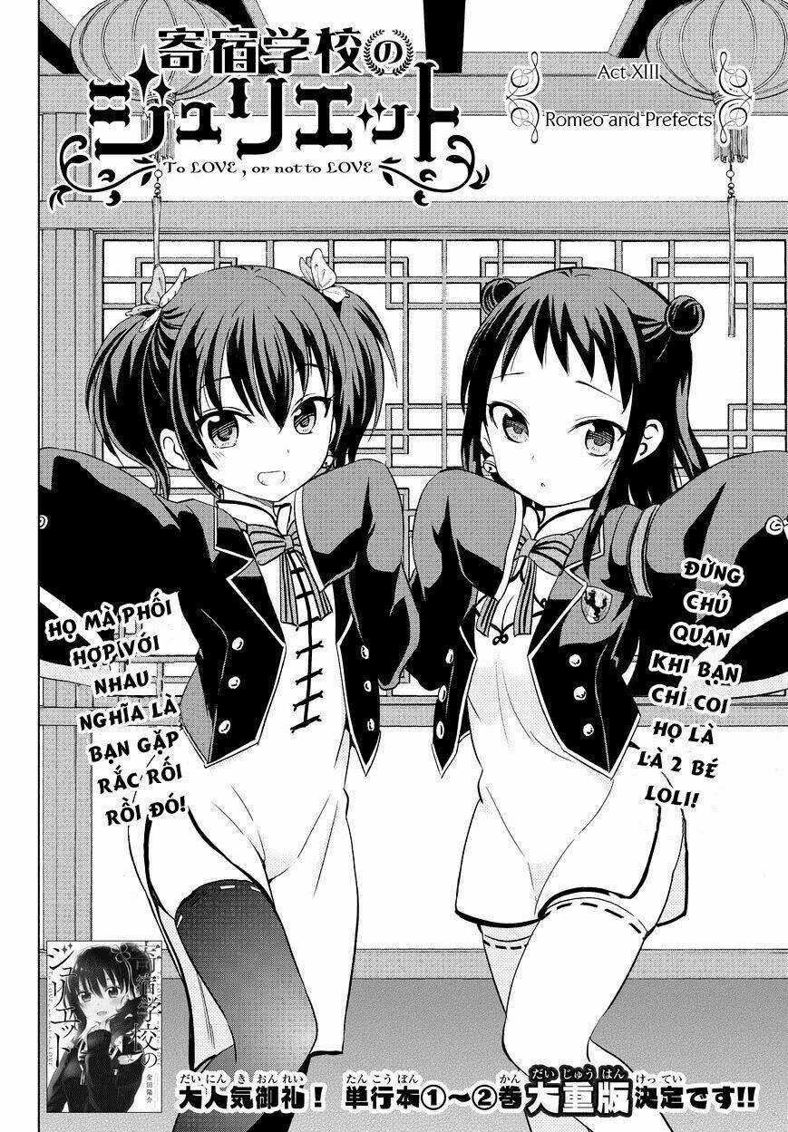 Kishuku Gakkou No Juliet Chapter 13 trang 2