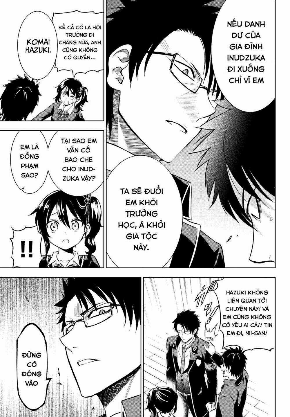 Kishuku Gakkou No Juliet Chapter 15 trang 12