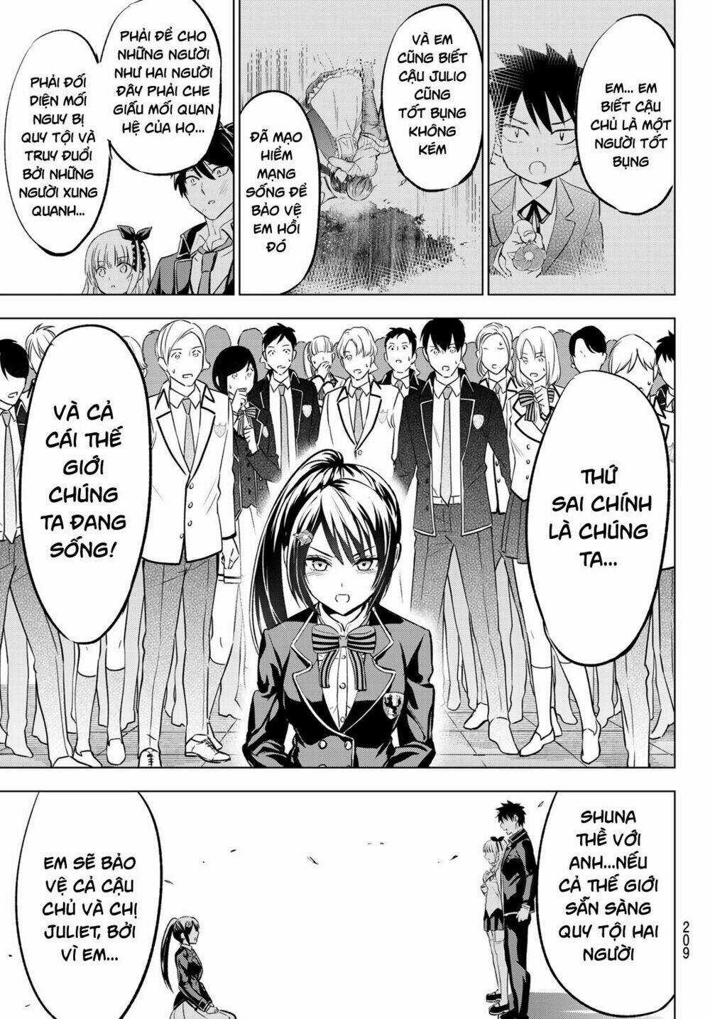 Kishuku Gakkou No Juliet Chapter 89 trang 10