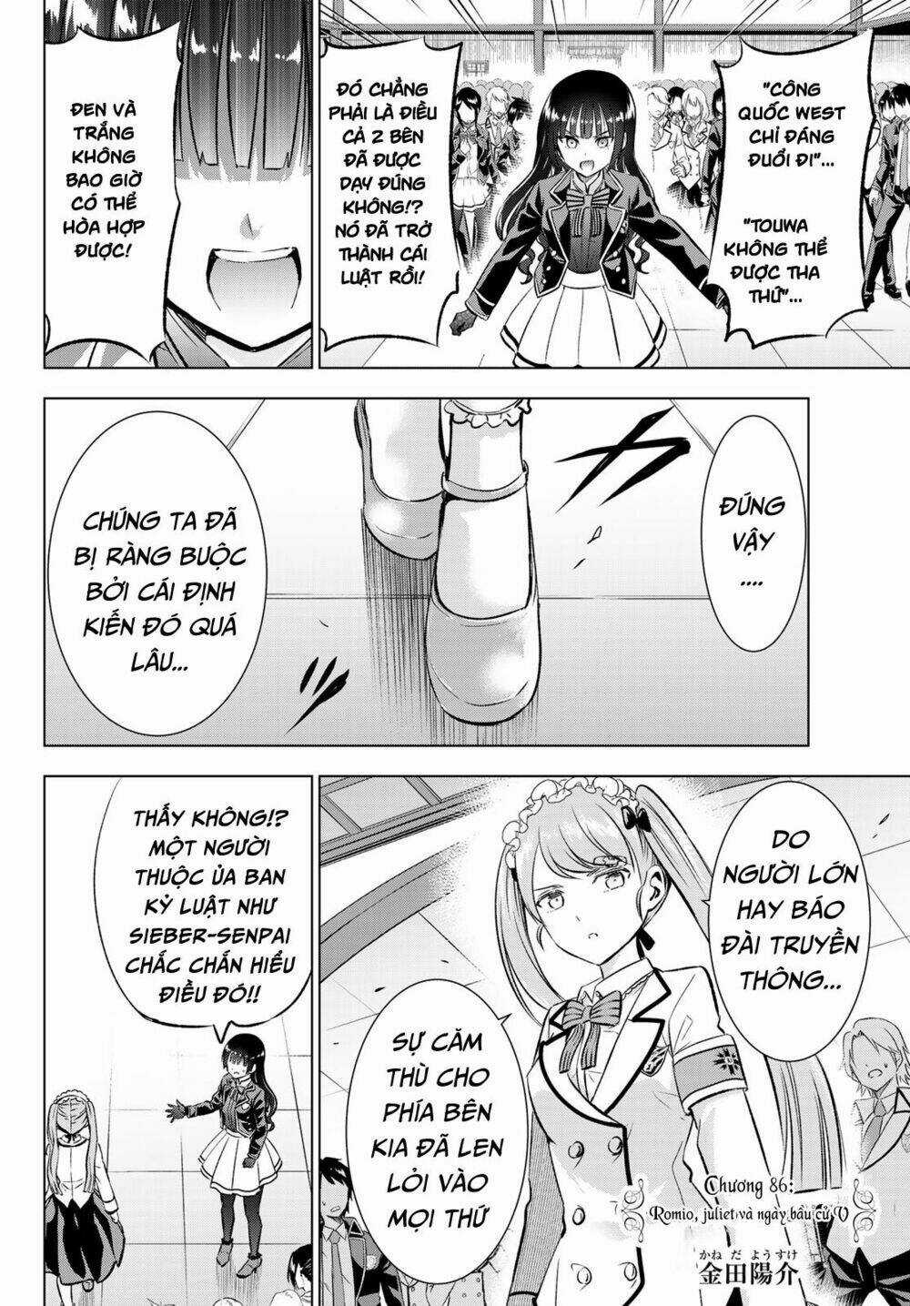 Kishuku Gakkou No Juliet Chapter 89 trang 3