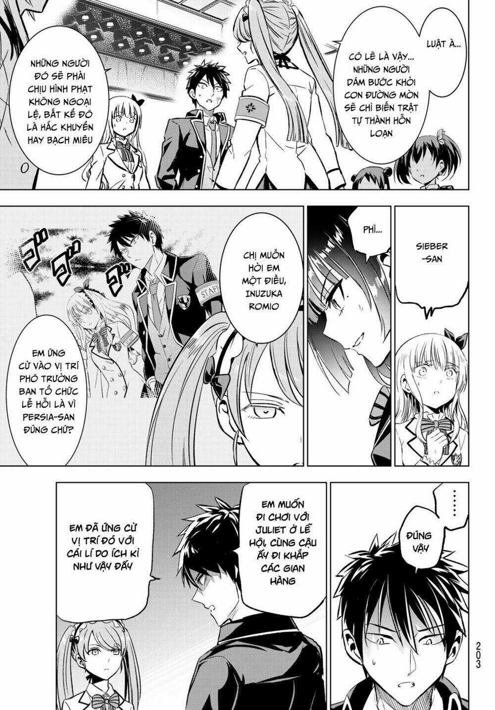 Kishuku Gakkou No Juliet Chapter 89 trang 4