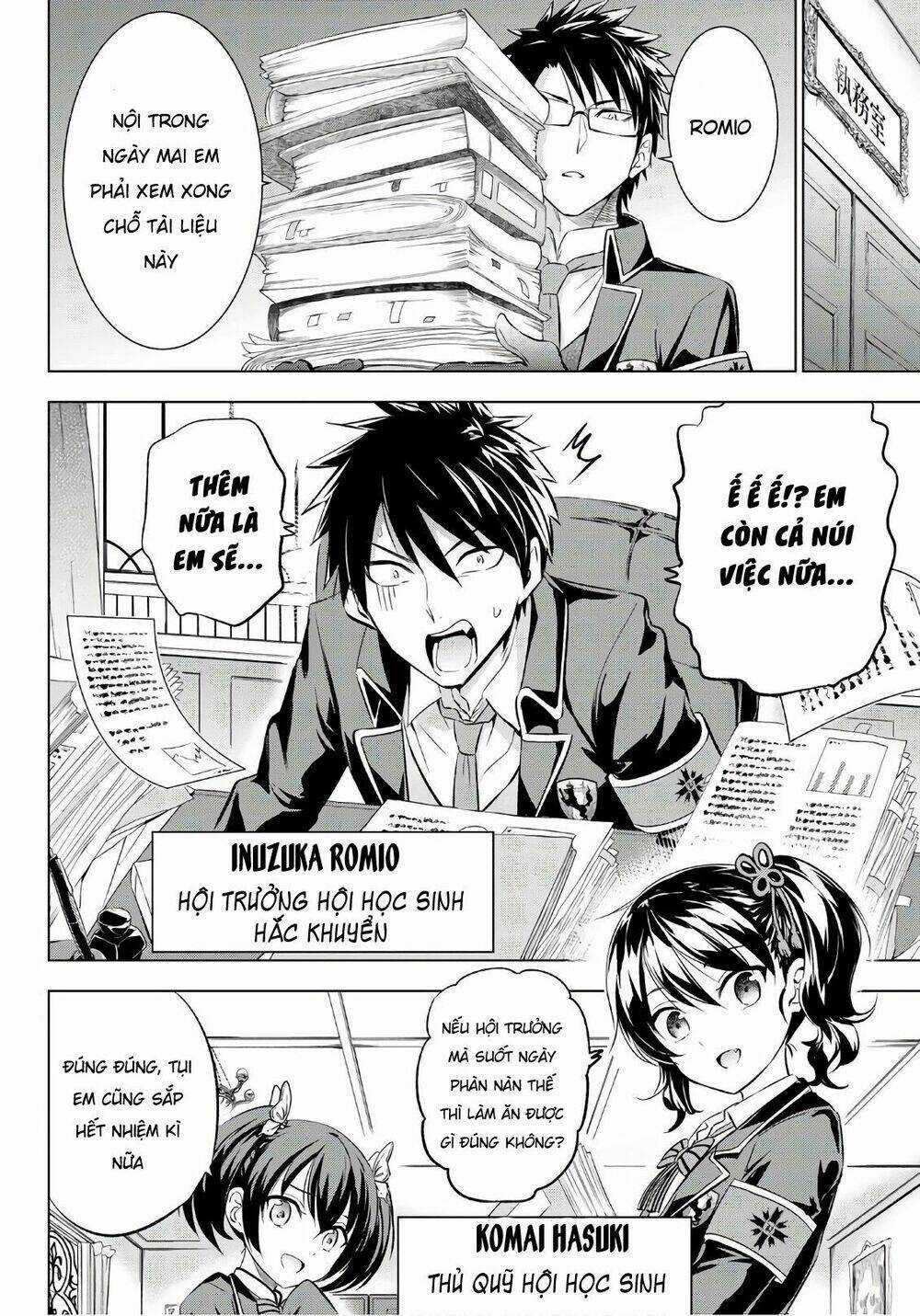 Kishuku Gakkou No Juliet Chapter 90 trang 3