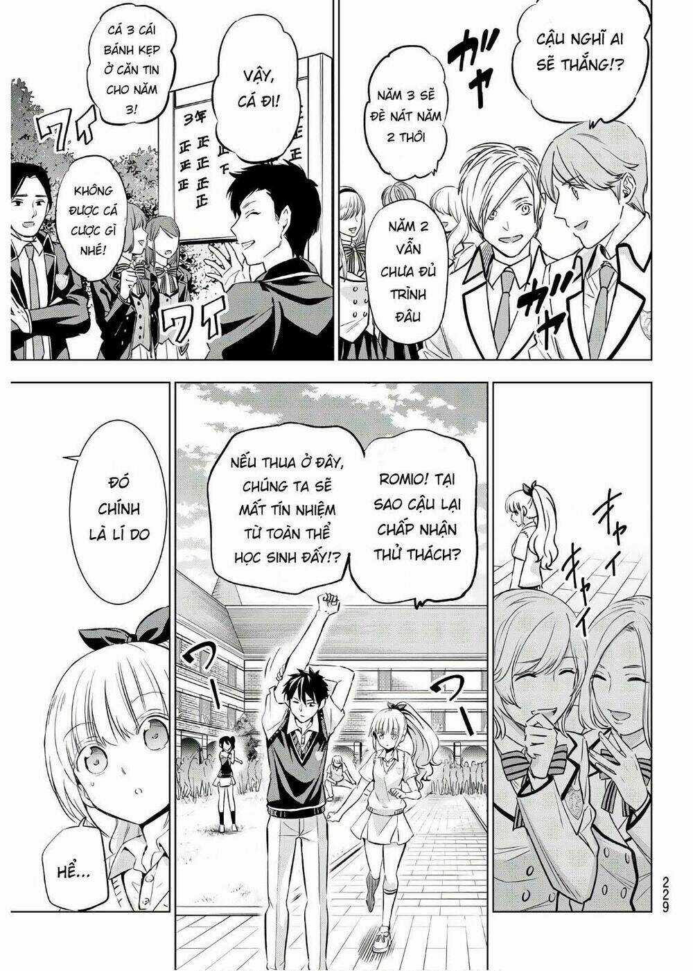 Kishuku Gakkou No Juliet Chapter 93 trang 16