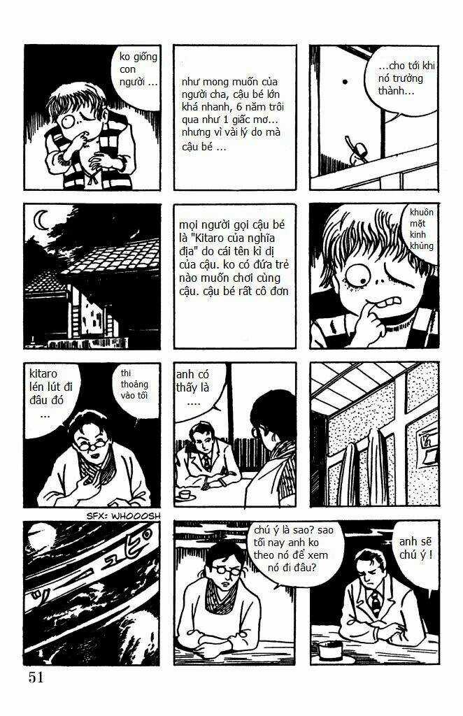 Kitaro Ở Xứ Sở Yêu Ma Chapter 1 trang 47