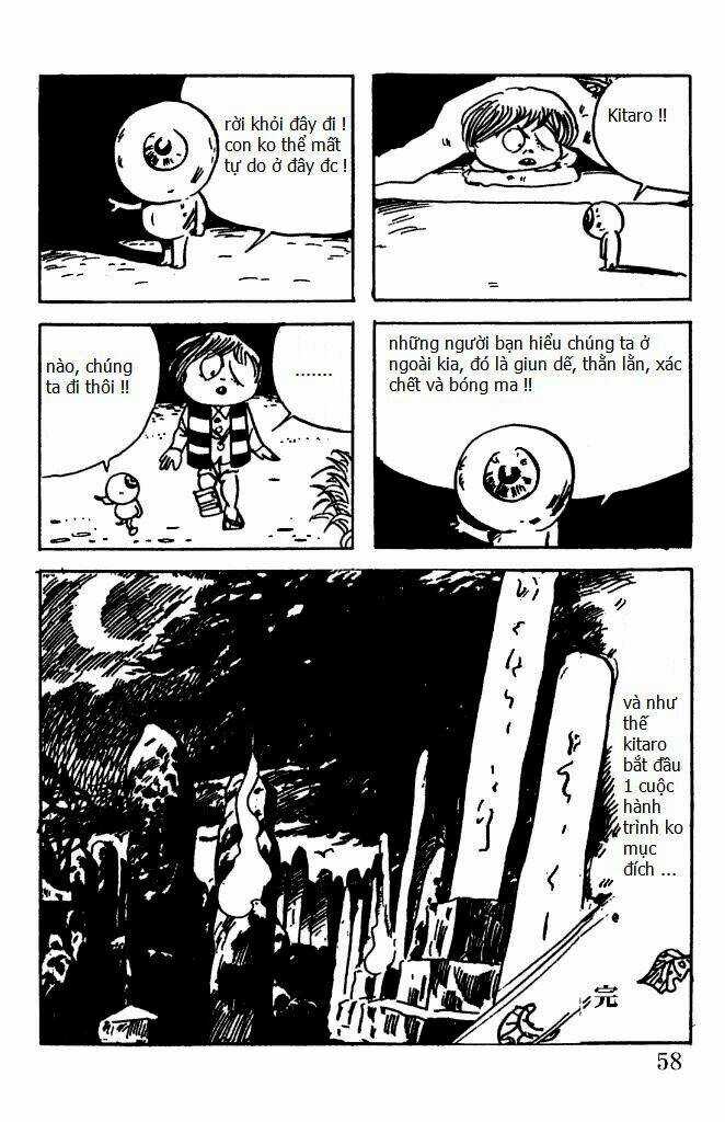 Kitaro Ở Xứ Sở Yêu Ma Chapter 1 trang 54